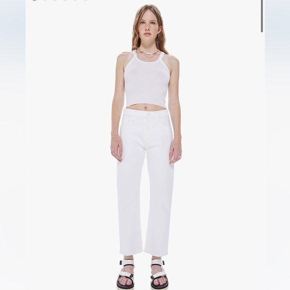 MOTHER Denim - NWT MOTHER SUPERIOR The Ditcher Crop Size 28